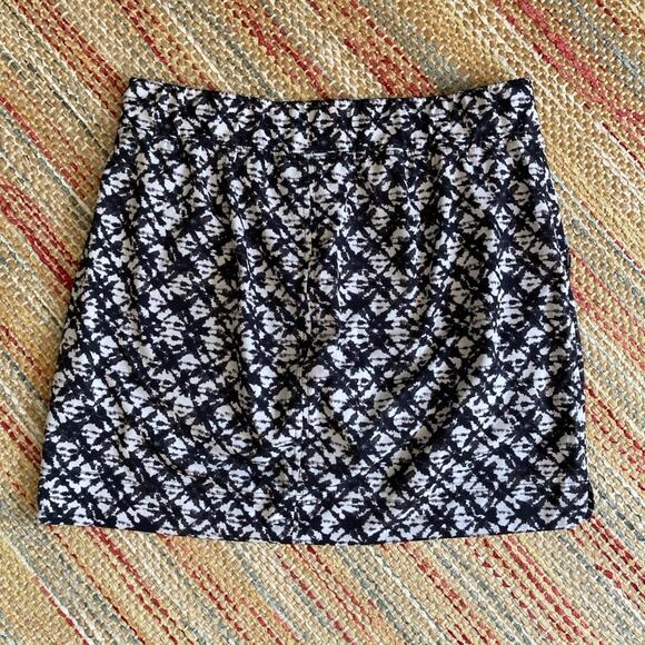J.Jill Skirt Shorts Combination Skort Summer Active Wear Black/White Size SP - Picture 2 of 5